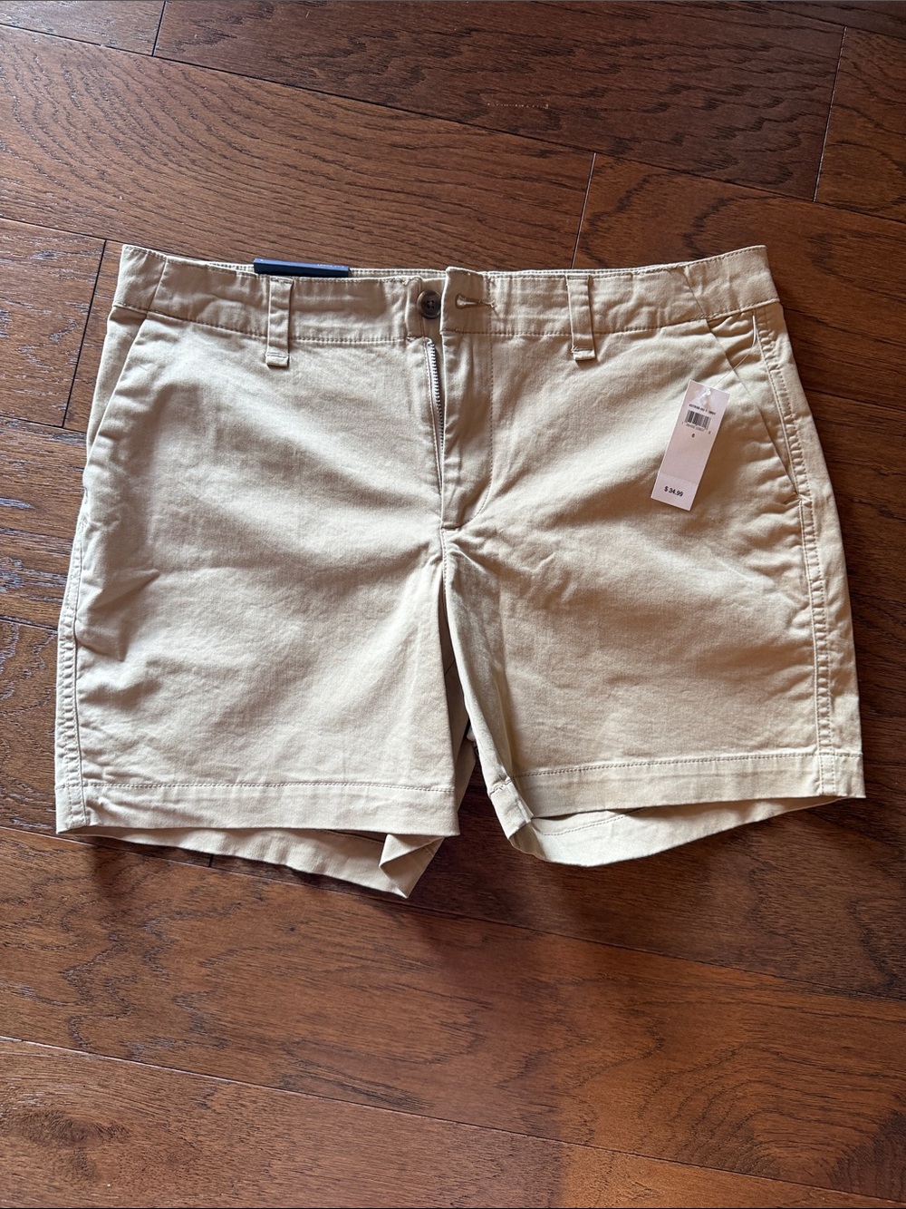 Women’s Classic Khaki Cotton Shorts